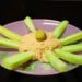 What do I eat in July? Hummus with raw vegetables.