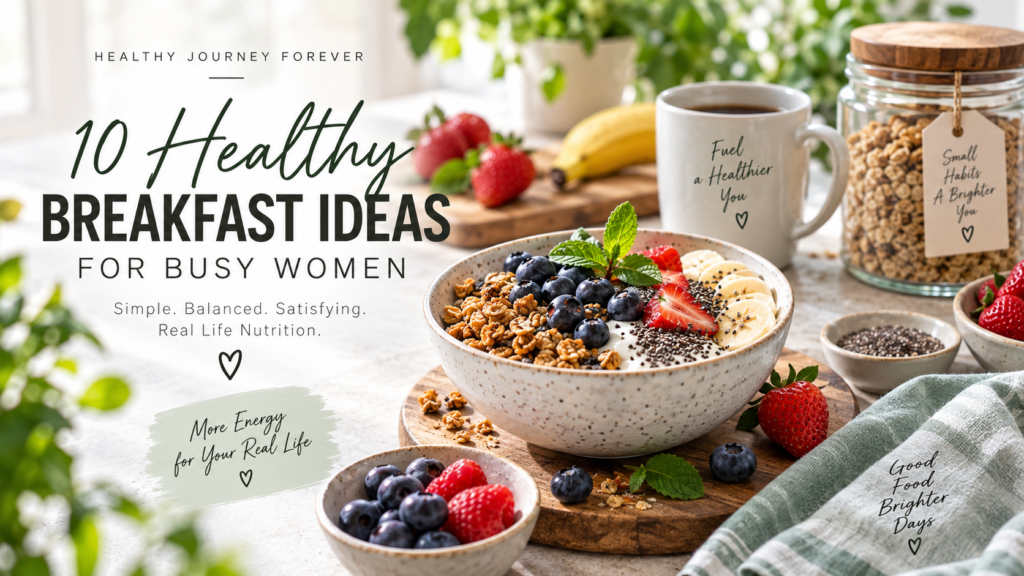 10 Healthy Breakfast Ideas for Busy Women