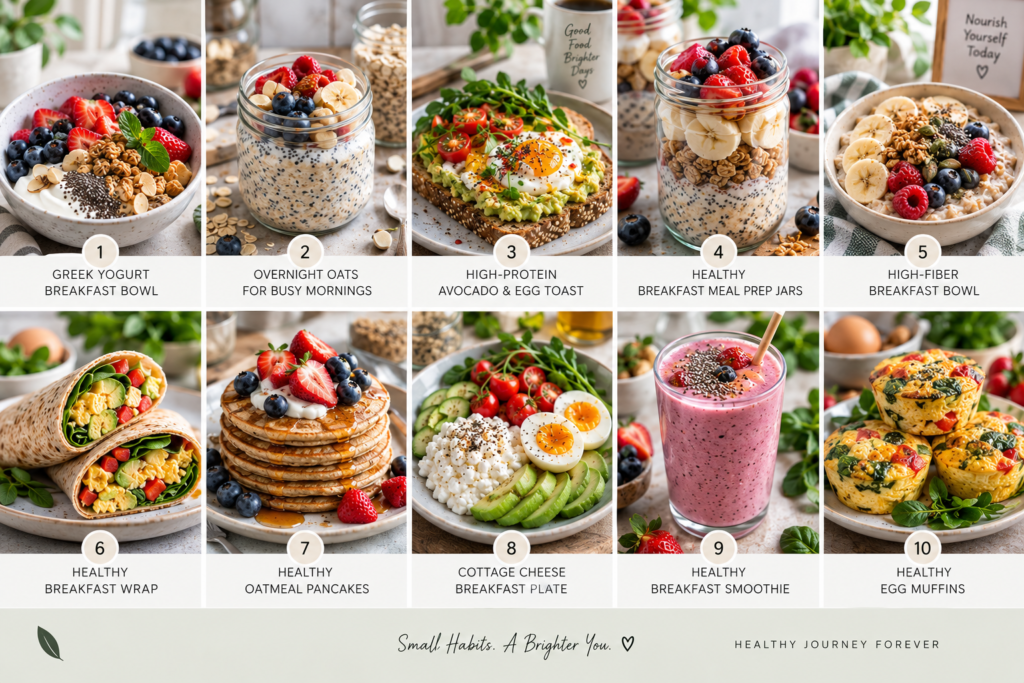 10 Healthy Breakfast Ideas for Busy Women