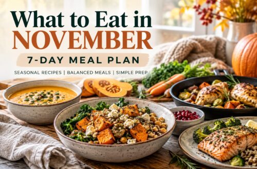What to Eat in November: Healthy 7-Day Meal Plan