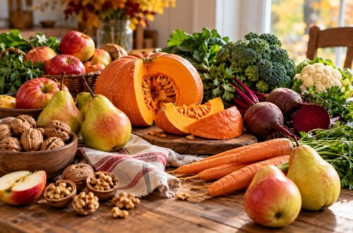 Seasonal fruits and vegetables to eat in October